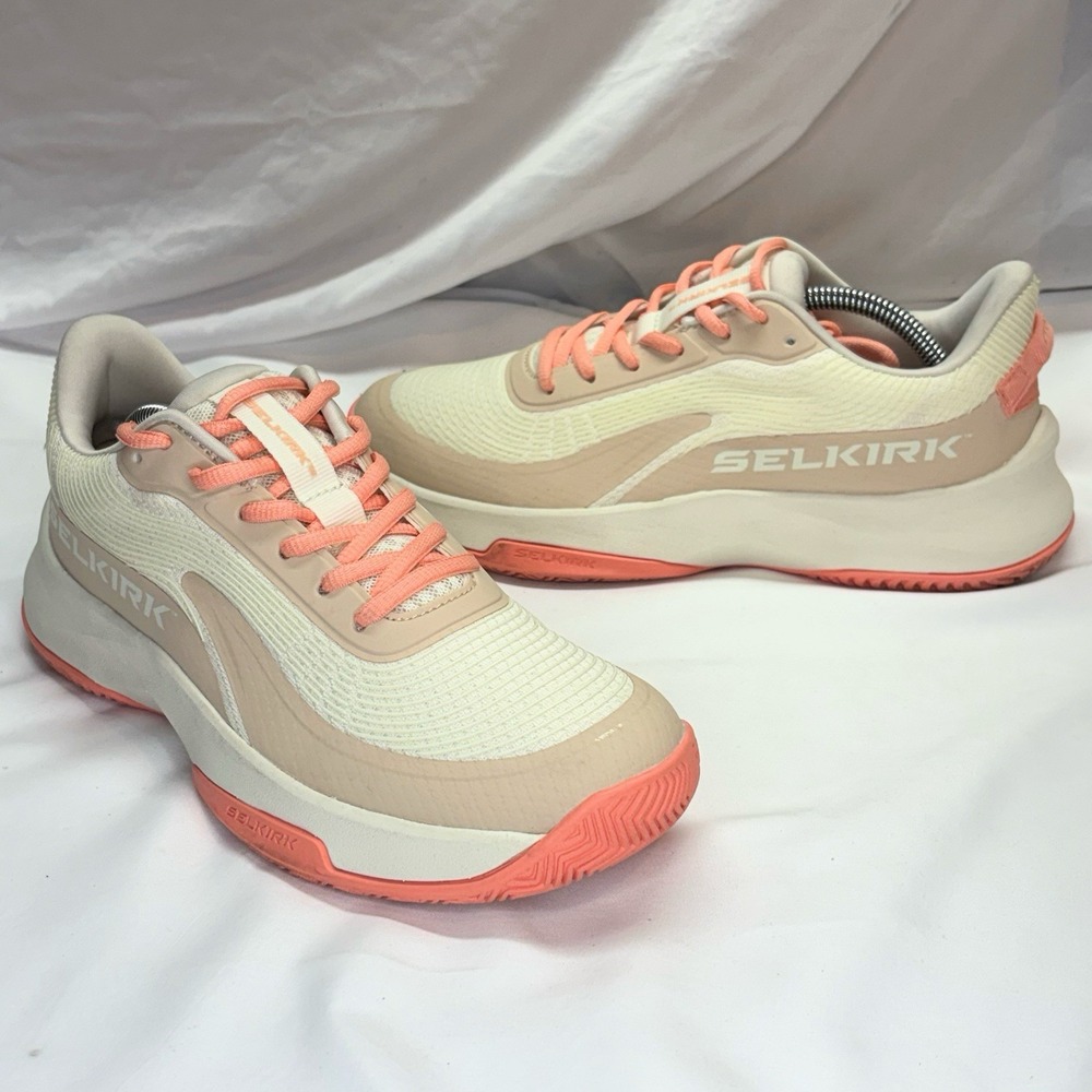 Selkirk CourtStrike Pro 2.0 Pickleball Shoes Women's Size 8 Peach Mix